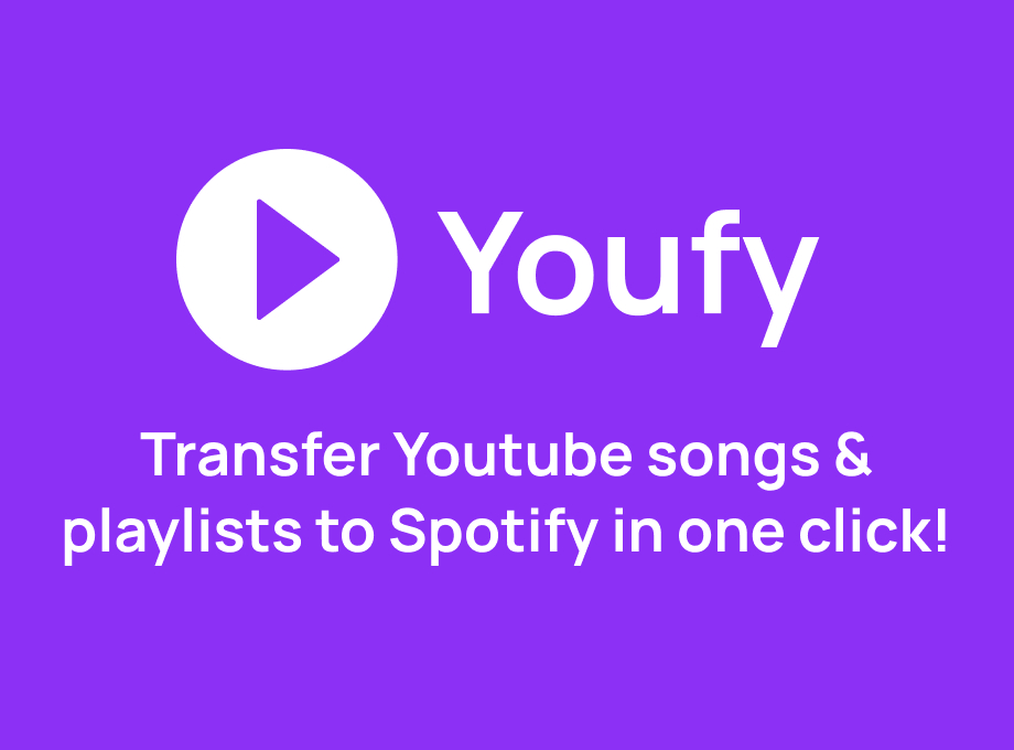 Youfy - YouTube to Spotify Preview image 1