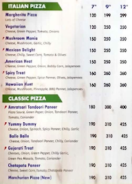 Wooddy Jhones Pizza menu 1