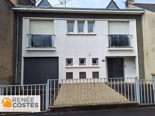 Vente viager 5 pièces 130 m² à Nantes (44000), 286 400 €