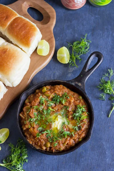 Jain Pav Bhaji