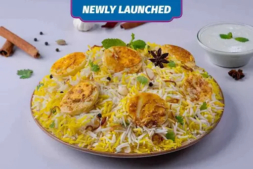 Lucknowi Egg Biryani - Serves 1