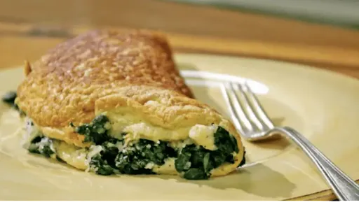 Spinach Cheese Omelette