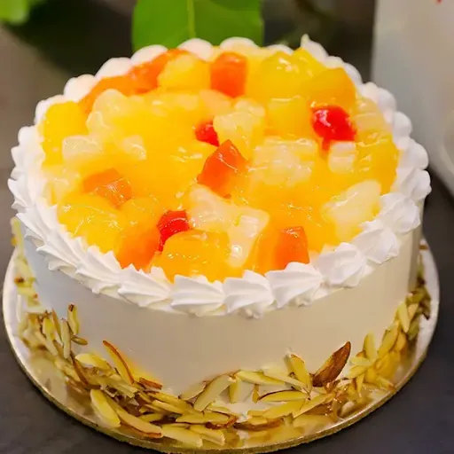 Mix Fruit Cream Cake (500 Gm)