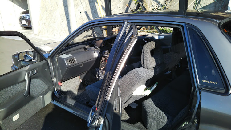ギャランVR-4の洗車・年末大掃除・ギャランVR-4・E39Aに関するカスタム事例の投稿画像3枚目