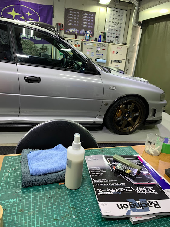 インプレッサ WRXの愛車磨き！に関するカスタム事例の投稿画像2枚目