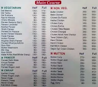 Shagun - The Chulhan menu 1