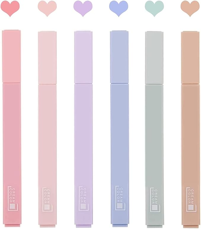 pastel highlighters