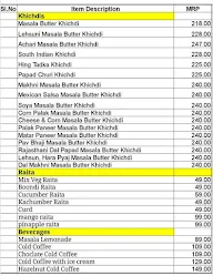 Khichdi Junction menu 1