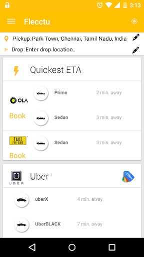 免費下載交通運輸APP|Flecctu - Find cabs in India app開箱文|APP開箱王