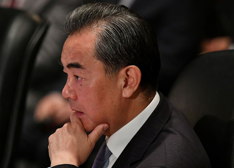 PROMOTING TRADE: Chinese foreign affairs minister Wang Yi