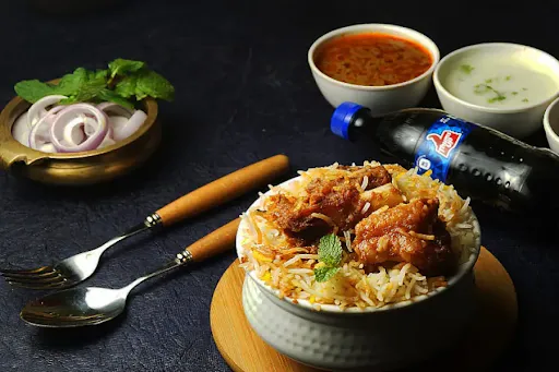 Mutton Biryani Combo [Serves 1]