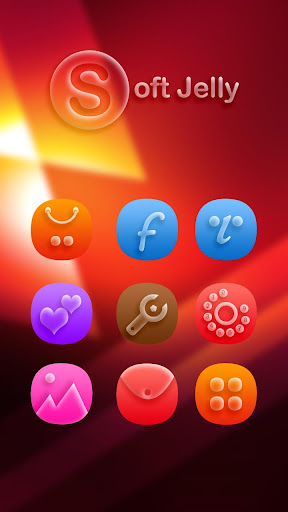 Soft Jelly Solo Launcher Theme