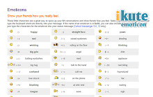 iKute Emoticons 4Facebook Status&Comment small promo image