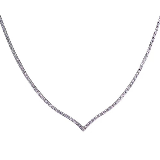Title 3, Personalized V-shaped Full Diamond European And...