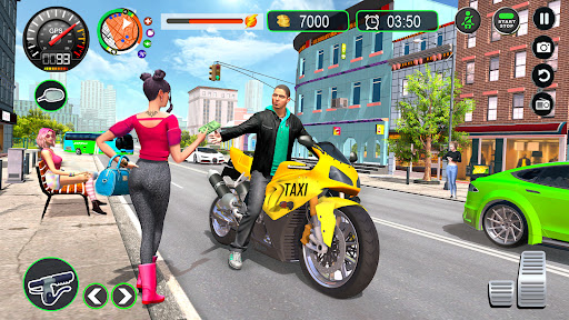 Screenshot Flying Bike Driving Simulator