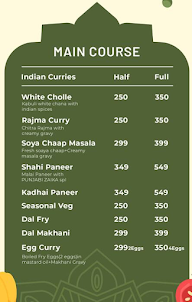Punjabi zaika by home made chef menu 4