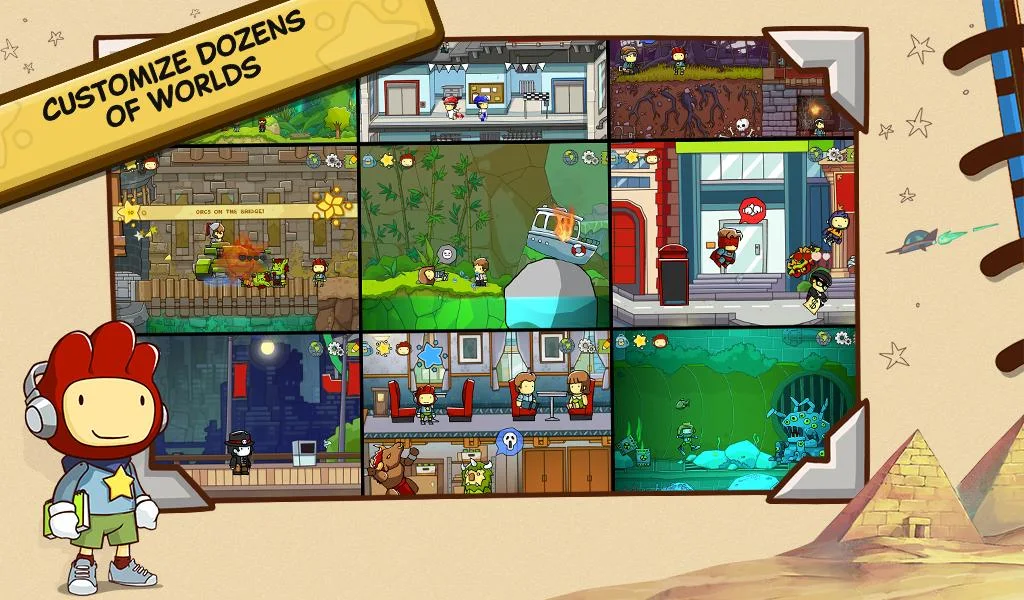 Scribblenauts Unlimited Android Her Şey Açık Hileli MOD APK İndir - androidliyim