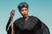 Winnie Ntshaba plays the character of the witch on The Herd.