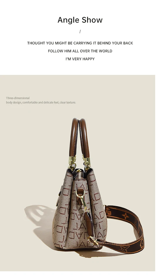 Bolsa Crossbody Retrô de Grande Capacidade, Estilo Clássico e Espaçoso, Perfeita para Uso Diário, Trabalho e Viagens.
