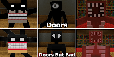 screech roblox doors, Minecraft Skin