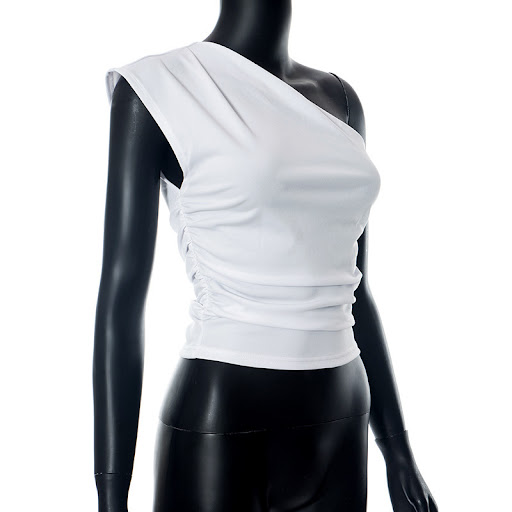 Title 11, Womens Fashion Elegant Bodycon Top One-shoulde...