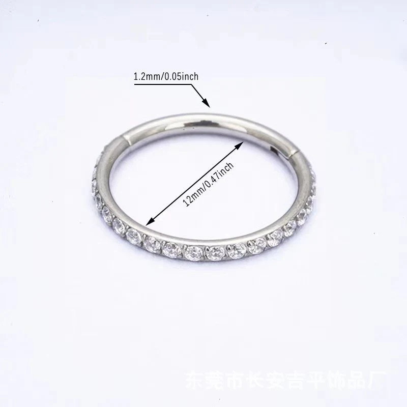 Title 1, Piercing Labial Argola Fechada G23 Sem Costura ...