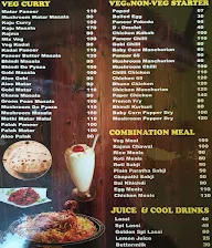 Desi Golden Restaurant menu 2