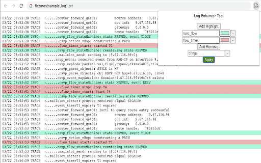 Log Enhancer