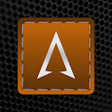 Threaded Silver Orange Icons icon