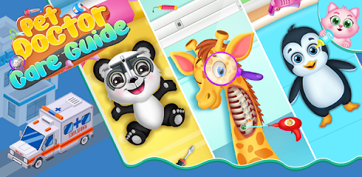 Pet doctor care guide game