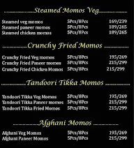 Momos Chef menu 1