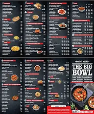 The Big Bowl menu 1