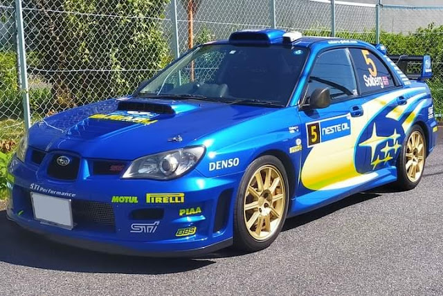 WRC 2004 RALLY JAPAN SUBARU GDBレプリカステッカー