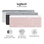 [Mã Elbau5 Giảm 5% Đơn 500K] Bàn Phím Không Dây Bluetooth Logitech K580 - Kết Nối Đa Thiêt Bi, Mảnh Gọn, Pc/ Ipad