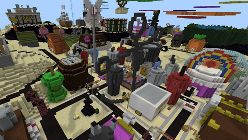 Bikini Bottom Map for Minecraft PE  Sponge MCPE