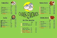 Chakh-Le Momos menu 1