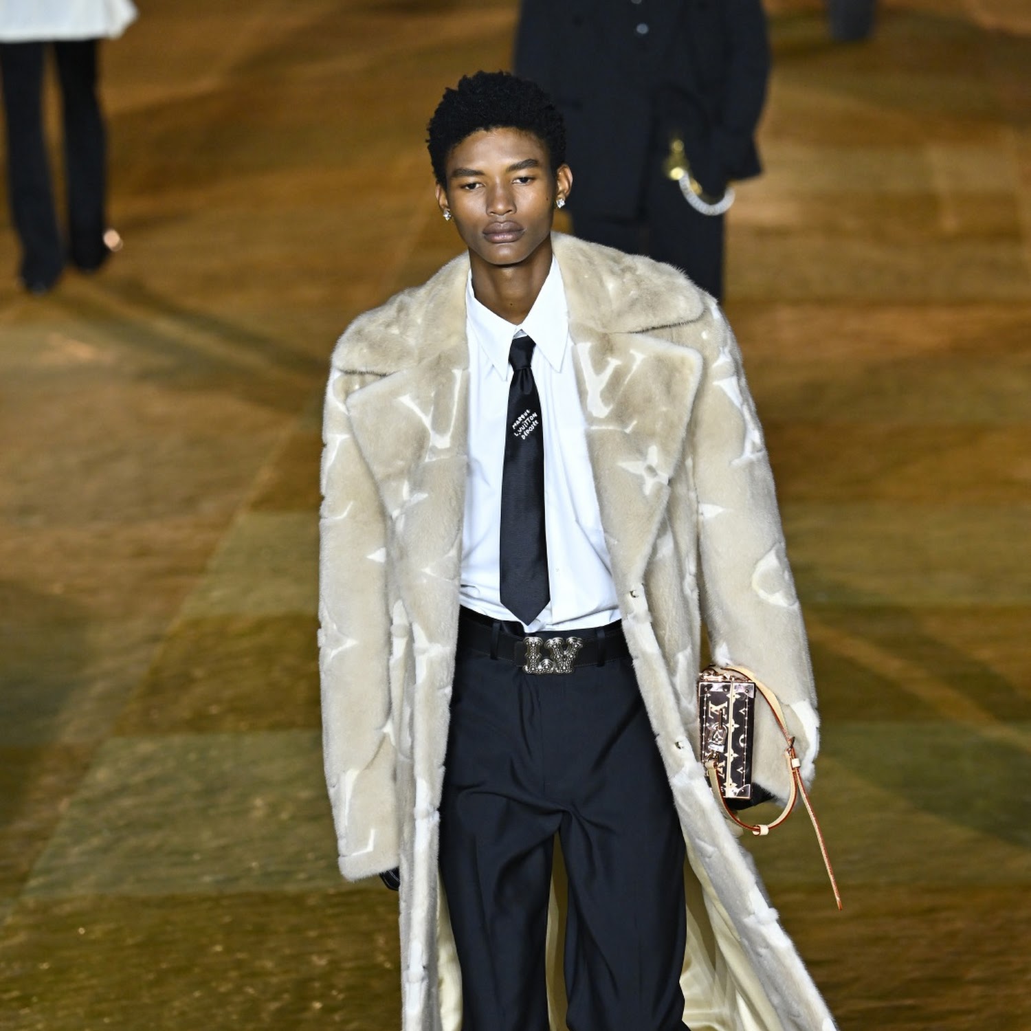 Backstage Moments from LOUIS VUITTON Menswear Show In Paris