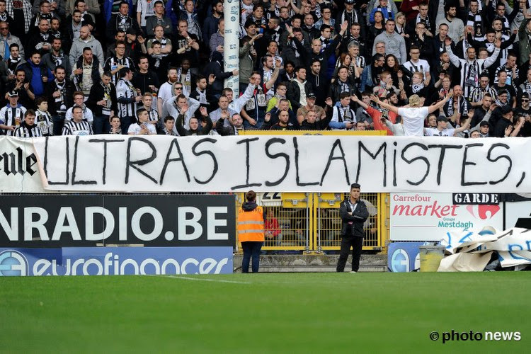 Charleroi moet toch nog boeten voor "islamisten"-spandoek