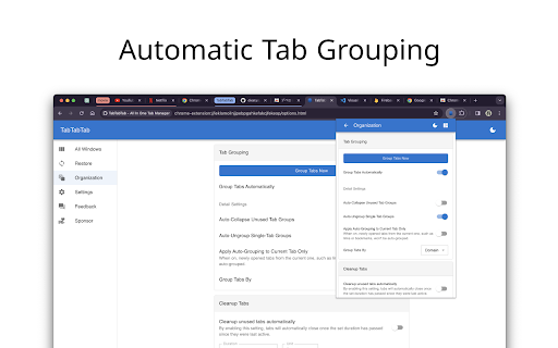 TabTabTab - All In One Tab Manager