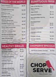 ChopServe menu 1