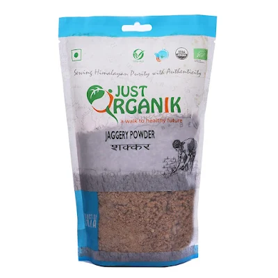 Just Organik Jaggery Powder - 500 gm