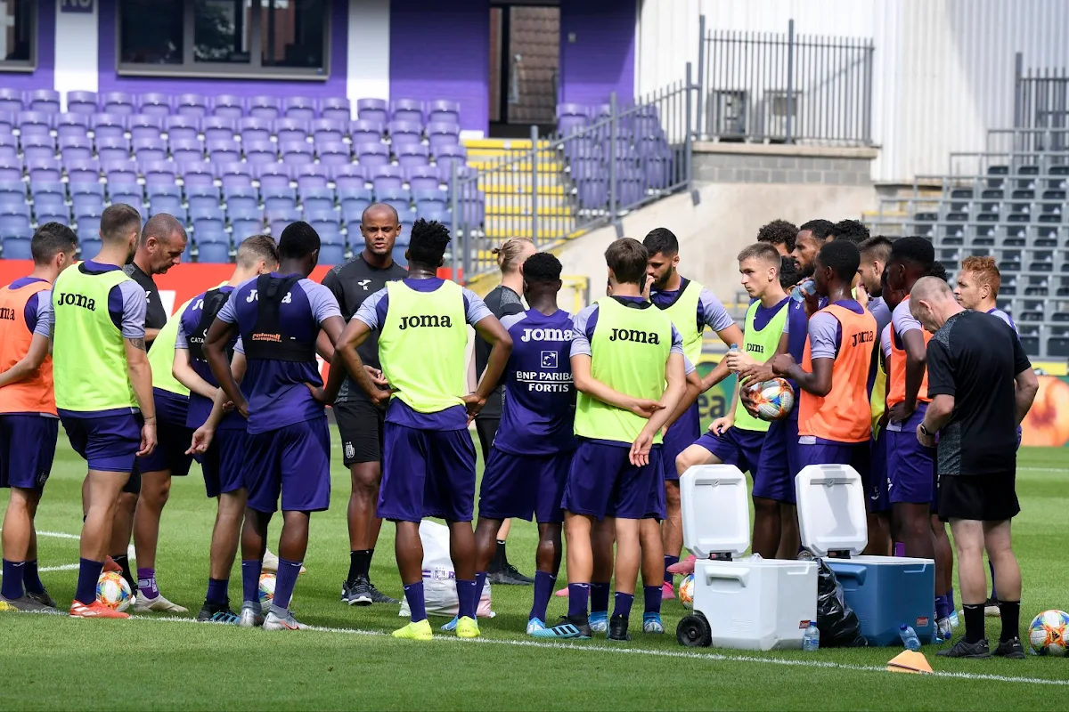 Un grand absent, mais le public bien présent à l'entraînement ouvert d'Anderlecht