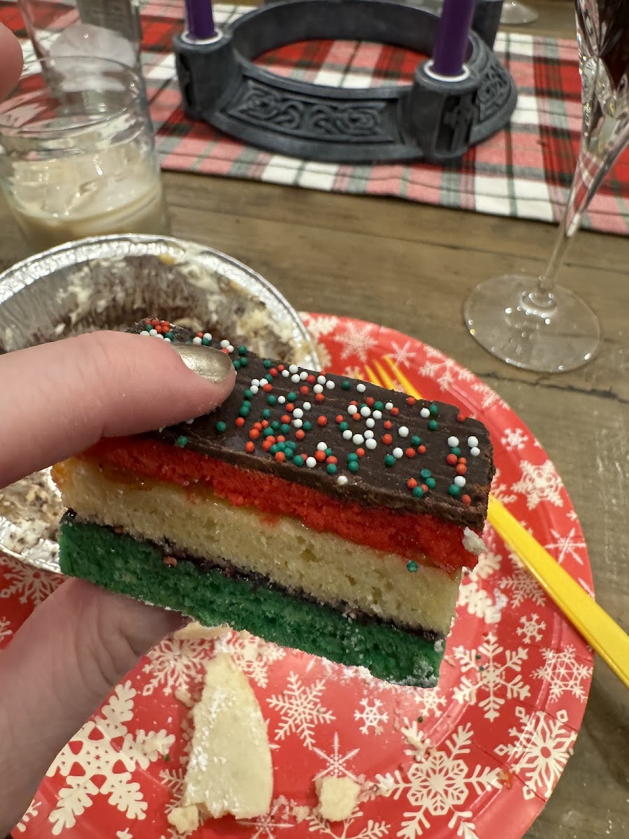 Rainbow cookie