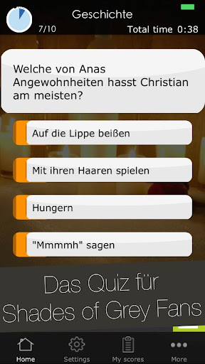 Deutsches Quiz zu Fifty Shades