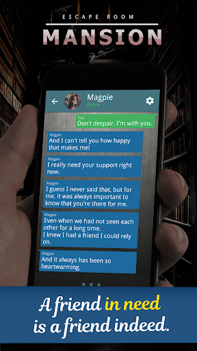 Screenshot Mansion. Text Adventure