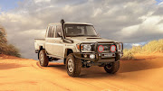 Dressed for the desert: Toyota’s rugged Land Cruiser is purpose-made for sandy adventures. Picture: SUPPLIED