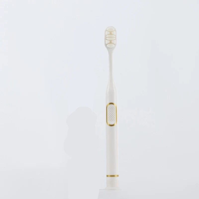 Brosse à dents adulte pour couples Sucker ultradense, ultra-fine et ultra-douce. Nettoyage exceptionnel et confort maximal.