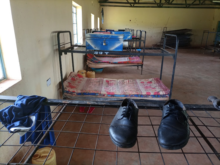 A dormitory at the St Hillary Mitamisyi Secondary school on Monday.