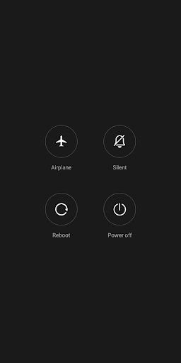Screenshot Phone Power Menu (Options)