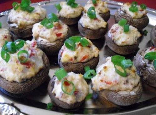 Italian-Style Stuffed Mushrooms